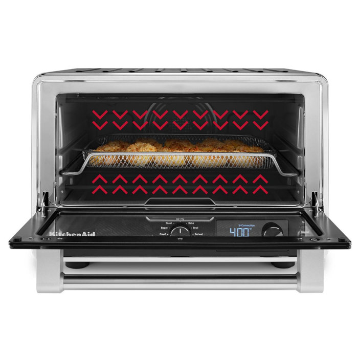 KitchenAid® Digital Countertop Oven with Air Fry & Reviews Wayfair